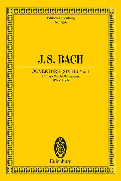 Overture (Suite) No. 1 In C Major, BWV 1066.