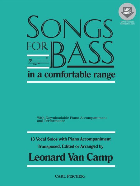 Songs For Bass In A Comfortable Range : Book & Cassette.