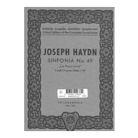 Symphony No. 49 In F Minor (la Passione) Hob. I:49 / Ed. by H. C. Robbins Landon.