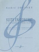 Suite En Concert : For Flute and Percussion Quartet.