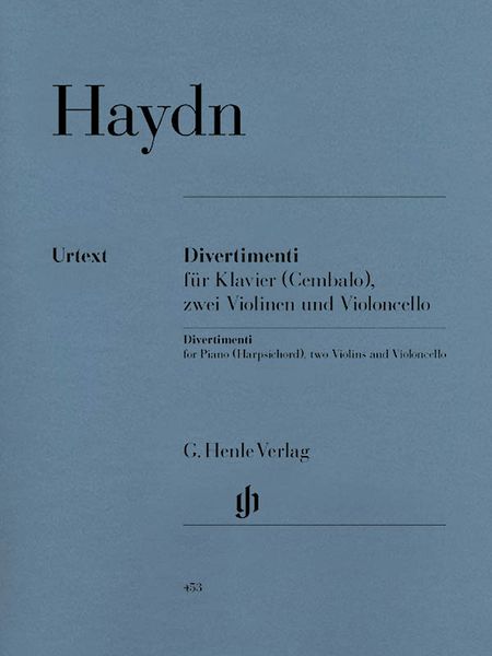 Divertimento : For Piano, 2 Violins and Violoncello / edited by Horst Walter.