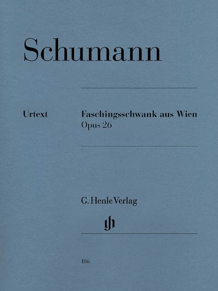 Faschingsschwank Aus Wien, Op. 26 : Für Klavier / edited by Ernst Herttrich.