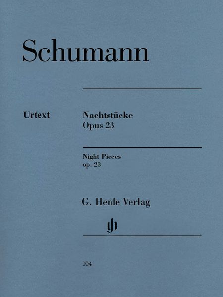 Nachstücke (Night Pieces), Op. 23 : For Piano / edited by Ernst Herttrich.