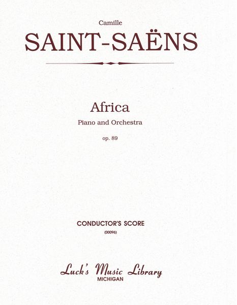 Africa, Op. 89.