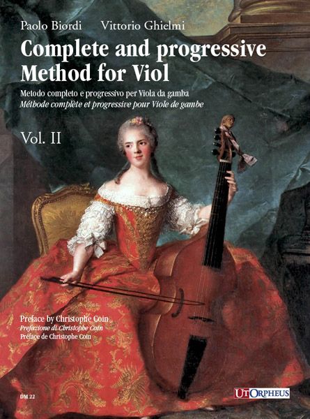 Metodo Completo E Progressivo Per Viola Da Gamba, Vol. II / Preface by Christophe Coin.