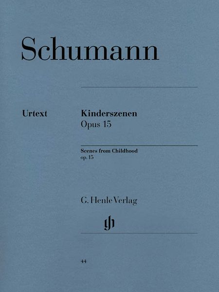 Kinderszenen, Op. 15 : Für Klavier / edited by Ernst Herttrich.