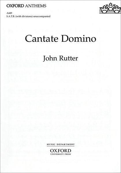 Cantate Domino : For Unaccompanied SATB Choir (With Divisions).