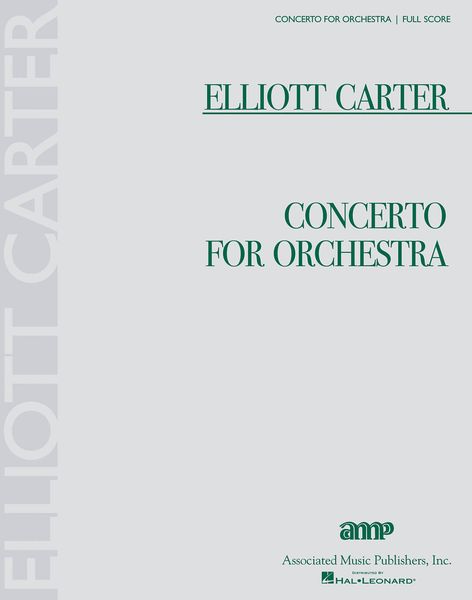 Concerto For Orchestra.