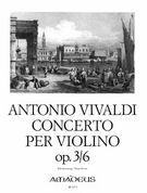 Concerto Per Violino, Op. 3/6 : Piano reduction.