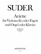 Ariette : Für Violoncello (Oder Fagott) und Orgel.