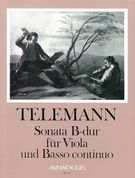 Sonata In B-Dur Aus der Getreue Music-Meister : Für Viola und Basso Continuo.