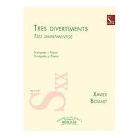 Tres Divertimentos : For Trumpet and Piano (1996).