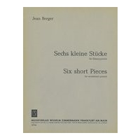 Sechs Kleine Stuecke : For Woodwind Quintet.