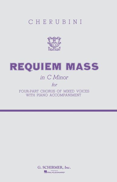 Requiem Mass In C Minor / Latin and English Text.