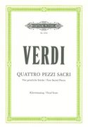 Four Sacred Pieces (Quatro Pezzi Sacri) (Complete).