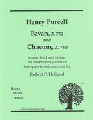 Pavan, Z. 752 and Chacony, Z. 730 : For Trombone Quartet Or Four-Part Trombone Choir.