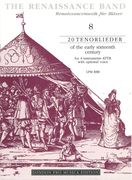 20 Tenor Lieder of The Early Sixteenth Century : For Four Instruments ATTB With Optional Voice.