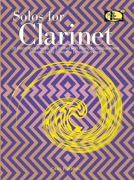 Solos For Clarinet : 35 Repertoire Pieces With Piano Accompaniment.