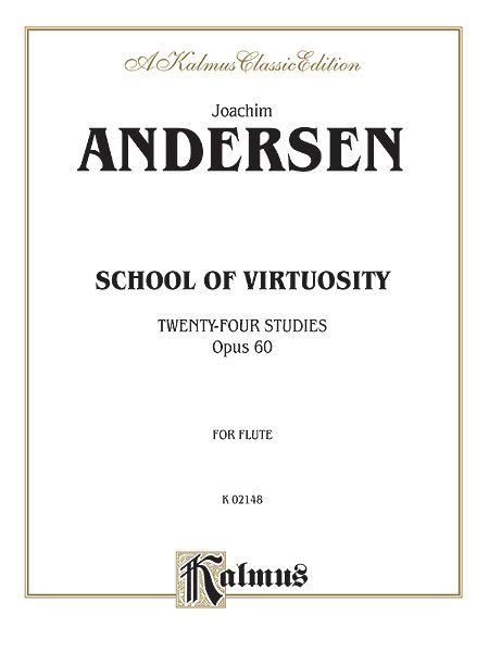 School Of Virtuosity, Op. 60 : Twenty-Four Studies For Flute.