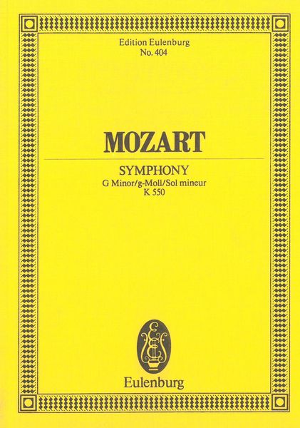 Symphony No. 40 In G Minor, K. 550.