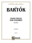 Piano Pieces For Children, Vol. 1 : For Piano.