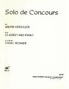 Solo De Concours : For Clarinet and Piano / edited by Daniel Bonade.