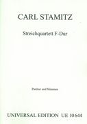 Quartet In F Major, Op.4/4 : For Strings / edited by Karl Geiringer.