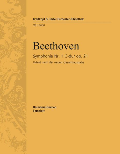 Symphony No. 1 In C Major, Op. 21 : Wind Parts.