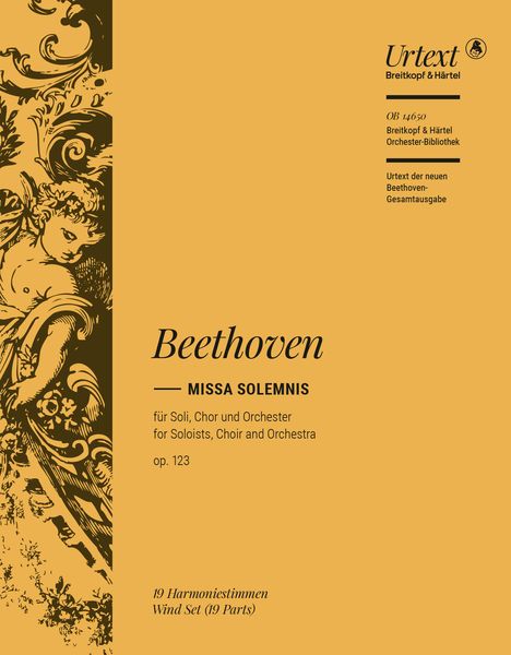 Missa Solemnis, Op. 123 : Wind Parts.