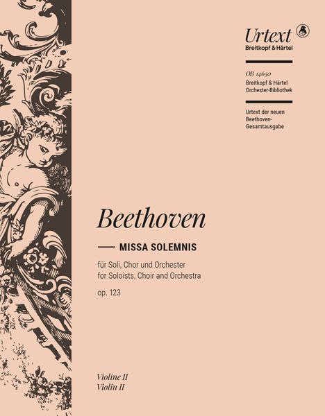 Missa Solemnis, Op. 123 : Violin 2 Part.