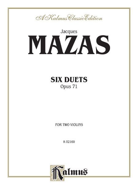 6 Duets, Op. 71 : For Two Violins.