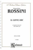 Conte Ory : An Opera In Two Acts With Italian Text.