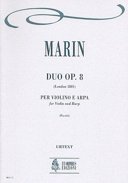 Duo, Op. 8 : For Violin and Harp (1801) / edited by Anna Pasetti.