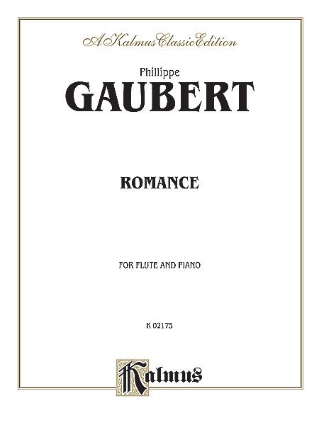 Romance : For Flute and Piano.