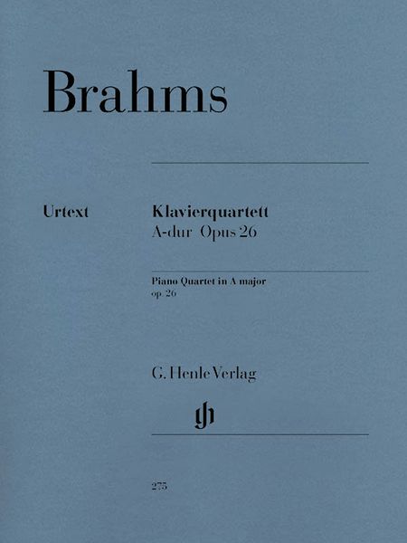 Piano Quartet In A Major, Op. 26.