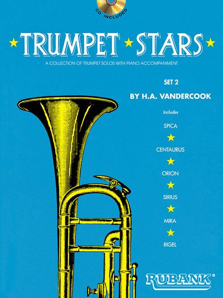 Trumpet Stars : A Collection of Trumpet Solos With Piano Accompaniment - Set 2.