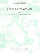 Pieces De Concours Op. 66 For Bassoon (Or Violoncello) and Piano.