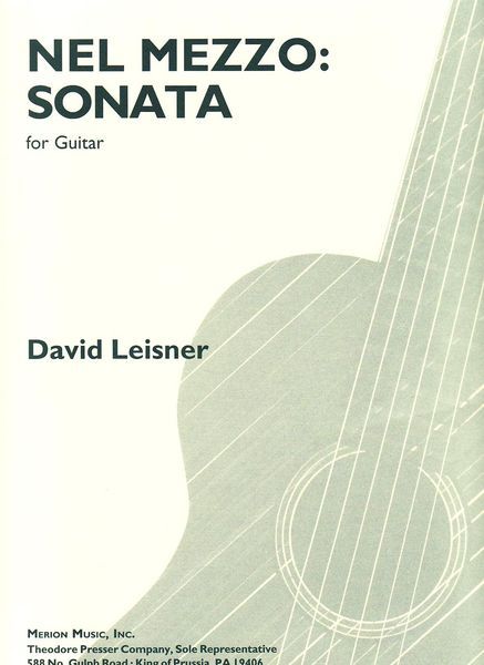 Nel Mezzo : Sonata For Guitar (1998).