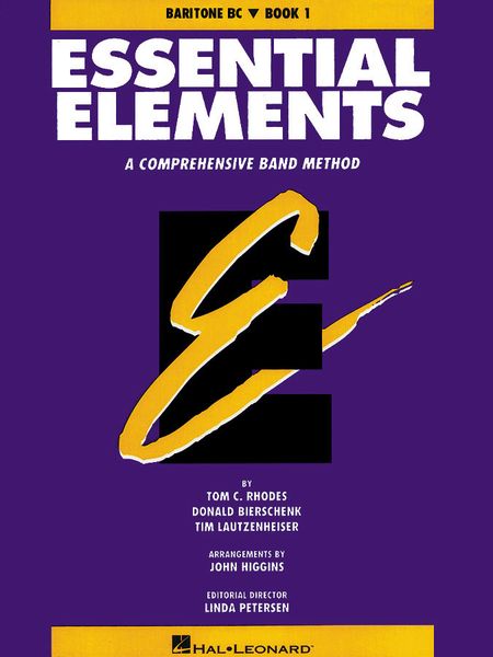 Essential Elements 2000, Book 1 : For Baritone (B. C.) - Original Series.