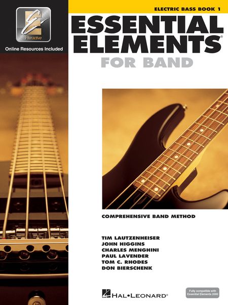 Essential Elements 2000, Book 1 : Electric Bass - With EEI.