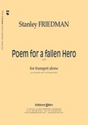 Poem For A Fallen Hero : For Trumpet Solo.