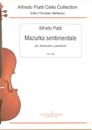 Mazurka Sentimentale : Per Violoncello E Pianoforte / edited by Christian Bellisario.