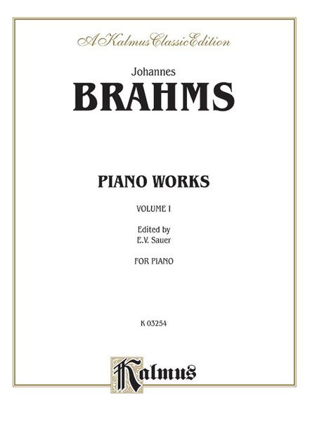 Piano Works, Vol. 1.