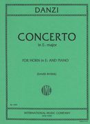 Concerto In Eb Major : For Horn and Orchestra - Piano reduction / Ed. by David Byrne.