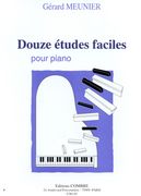 Douze Etudes Faciles : For Piano.