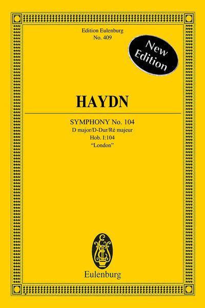 Symphony No. 104 In D Major (London) / edited by Harry Newstone.