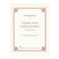 Theme and Variations, Op. 13 : For Horn and Piano.