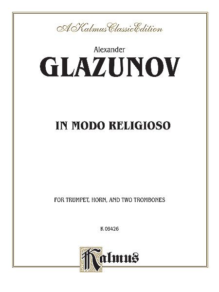 In Modo Religioso : For Trumpet, Horn, and 2 Trombones.