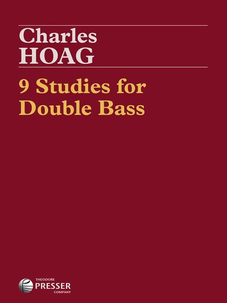 Nine Studies : For Double Bass.