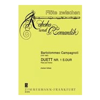 Duett Nr 1 In E-Dur : For Flute and Violin.